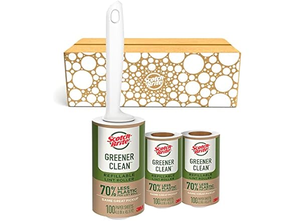 Scotch-Brite Lint Roller w/Refills