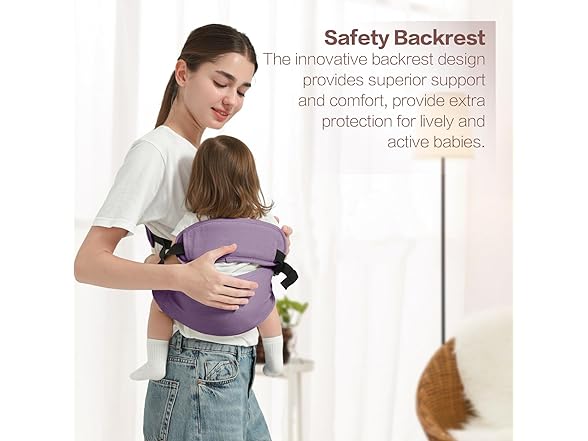 MISSWISDOM Toddler Sling Carrier Baby Hip Carrier