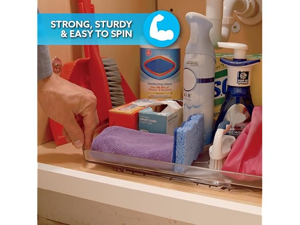 Smart Spin Rotating Refrig. Organizer