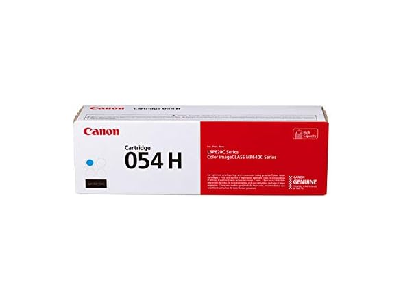 Canon Genuine 054 Complete 4-Color High Yield Toner Cartridge Set (CRG054HYCMYK) (Open Box)