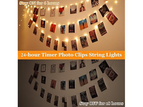 Lakumu Photo Clip String Lights