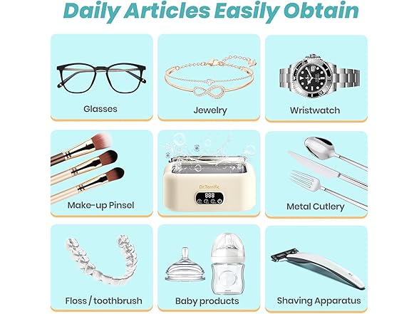 Dr.Terrific Ultrasonic cleaner