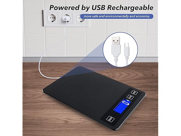 33lb Food Kitchen Digital Scale,1g/0.05oz Precise Graduation