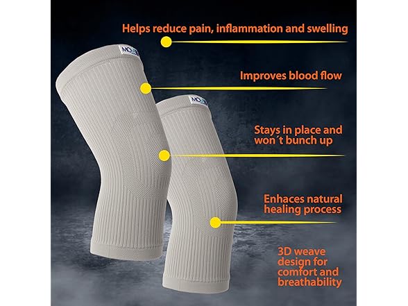 MOVFRI Knee Sleeve for Men and Women