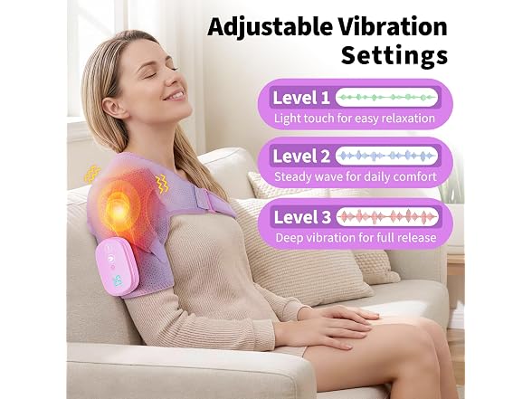 DeMoce Cordless Shoulder Heating Pad