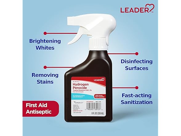 LEADER Hydrogen Peroxide Spray Bottle 3% Solution