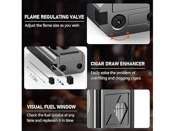 Tesonway Cigar Lighter & Accessories