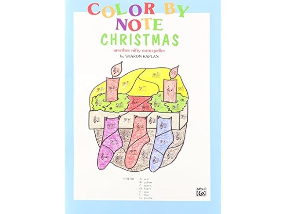 Alfred Color by Note Christmas