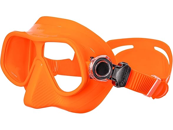 SCUBAPRO Steel Comp Freediving Mask, Orange