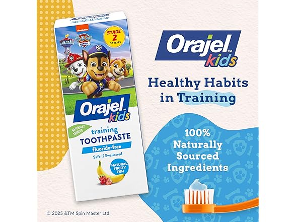 Orajel Kids Paw Patrol Toothpaste 1.5