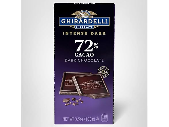 Ghirardelli Intense Dark Choc 72% 3.5oz