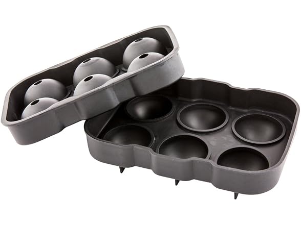 Restaurantware 2 In Sphere Silicone Ice Molds