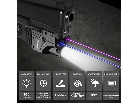 LIGHTWIN 3 in1 Laser Light Combo