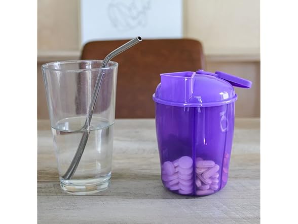 EZY DOSE Vitamin Organizer, 6 Large CompartmentS