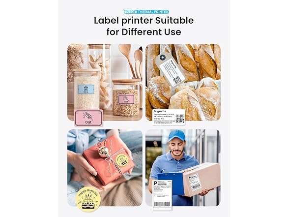 Bluetooth Thermal Shipping Label Printer