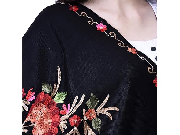 SWI With Label Women (Free Size) Kashmiri Shawl