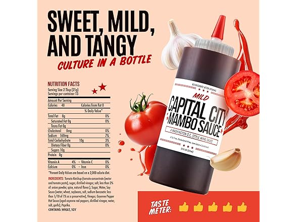 Capital City Mambo Sauce 12oz