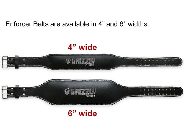 Grizzly Fitness Padded Enforcer Training Belt