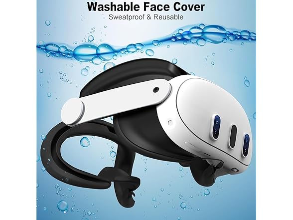 AMZDM Silicone Face Cover for Meta Quest 3