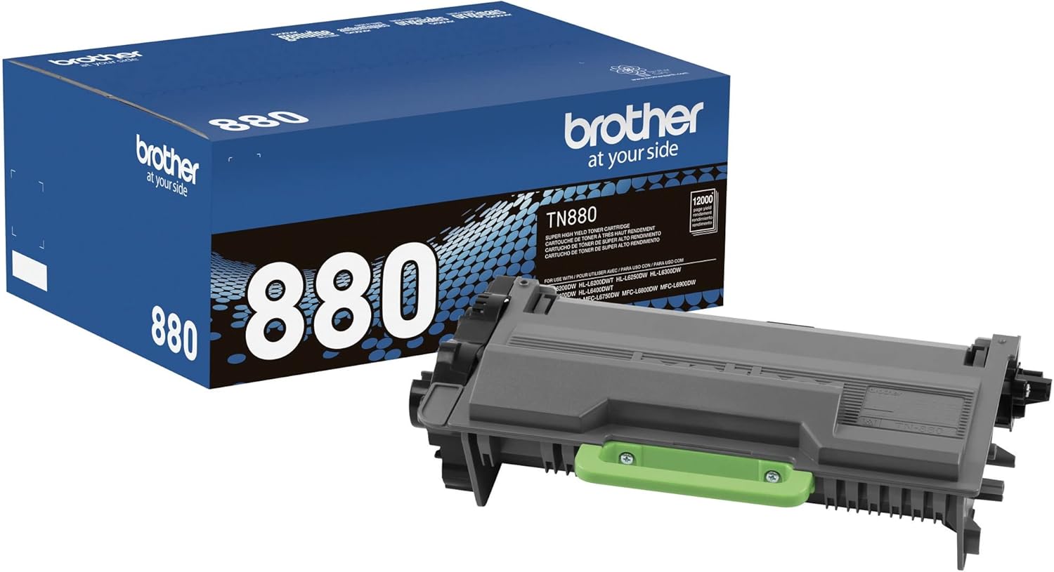 Brother High Yield Toner Cartridge TN-880 Black - Gallery 2
