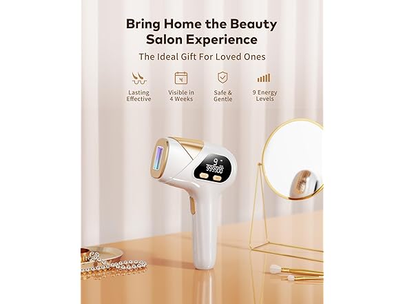 LYSMOSKI LYSMOSKI Laser Hair Removal for Women an