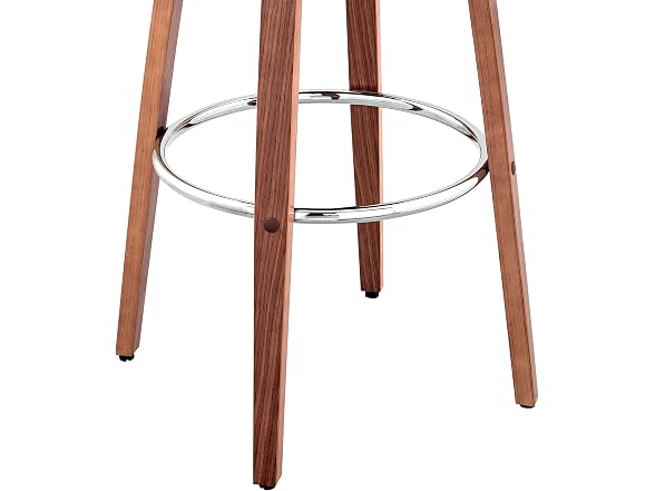 Armen Julius Swivel Bar Stool 26", Gray