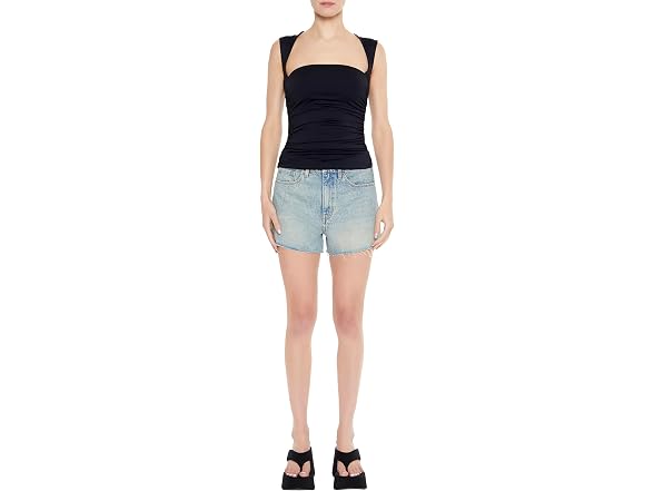 Forever 21 (L) Ruched Sleeveless Top