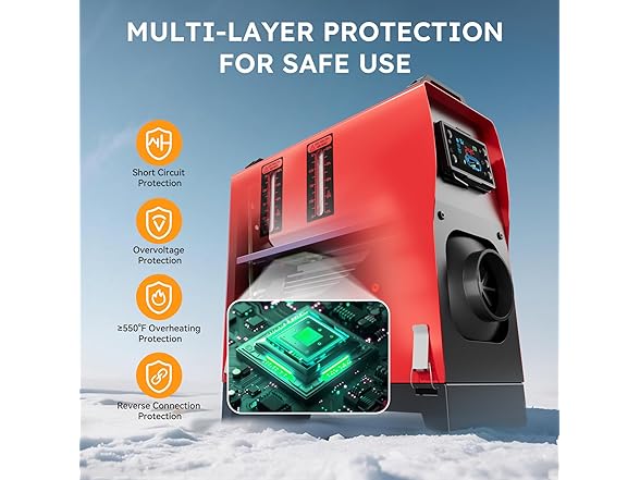 Ecojoy 12V Portable Diesel Heater