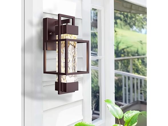 PARTPHONER Wall Lights 2 Pack Brush Gold