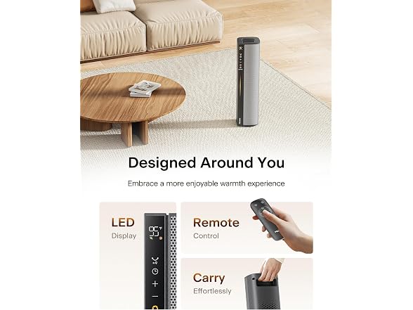 PELONIS 23 Ceramic Tower Baseboard Ceramic Heater
