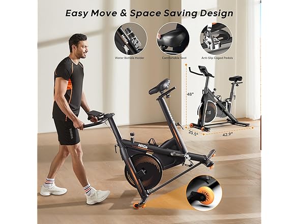 HitGo Magnetic Resistance Stationary Bike