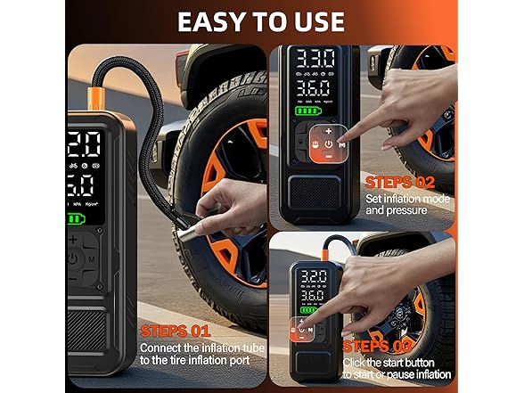 150PSI Portable Air Compressor - Gallery 6