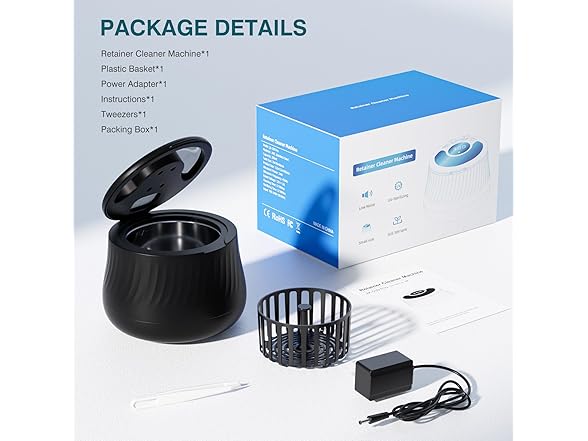 KINTLE Ultrasonic Retainer Cleaner