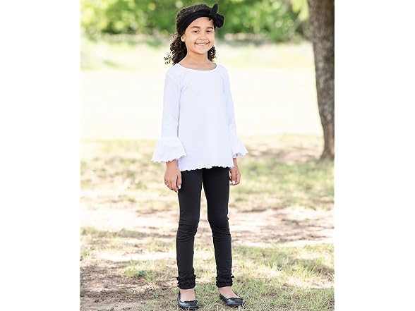 RuffleButts Big Bow Headband Black One Size