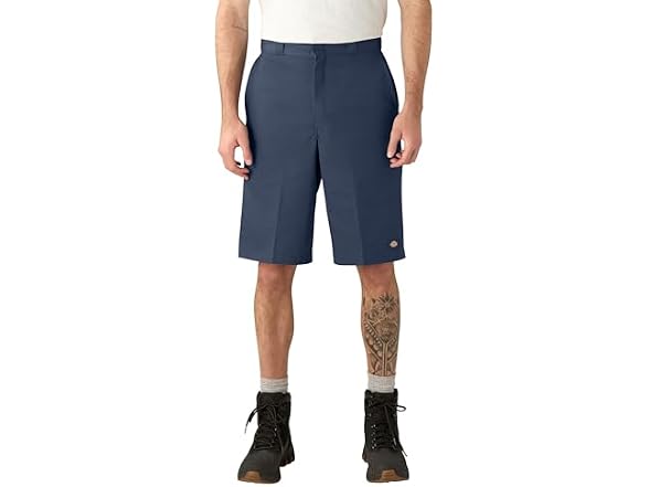Dickies Men (42) 13-Inch Loose Work Shorts Navy