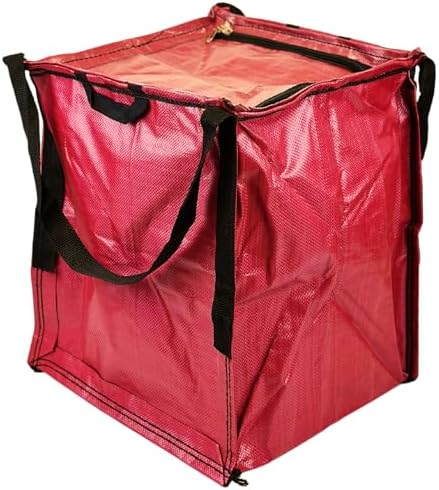 DuraSack BB-1619ZRED-6PK Storage Tote with Zipper Top 6
