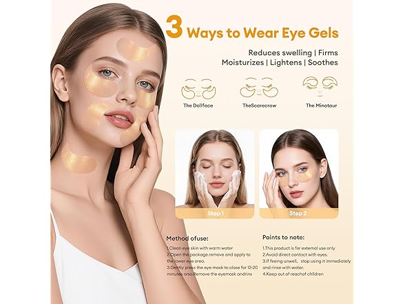 LJ KuKu Lady Under eye patches 60 pcs