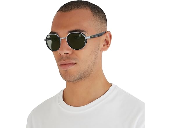 Ray-Ban RB3703m Scuderia Ferrari Collection Round Sunglasses