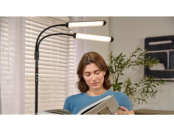 Lifepro LumaGlow Duo Home Reading and Redlight Floor Lamp