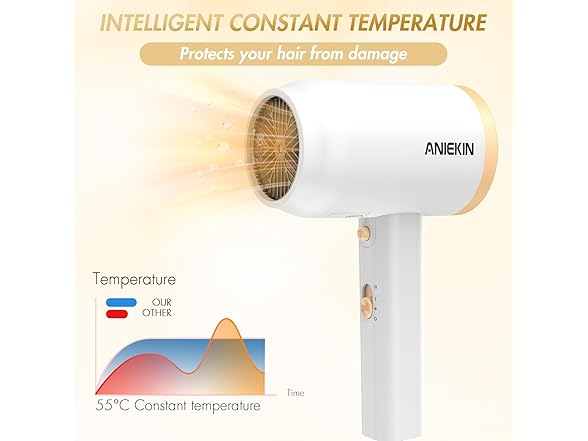 ANIEKIN Hair Dryer