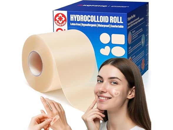 AKQFZHQ Hydrocolloid Roll for Wound Care