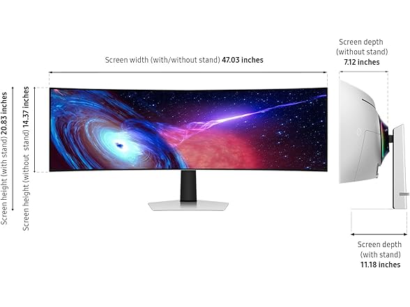Samsung 49" DQHD Curved Monitor | LS49CG932SNXZA