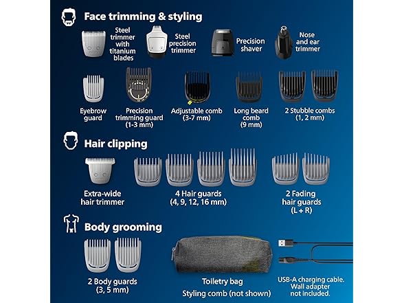 Norelco Philips All-in-One 7000 Series 23-Piece Trimmer