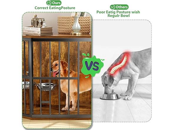 MODCART Medium Dog Crate Furniture, 42”
