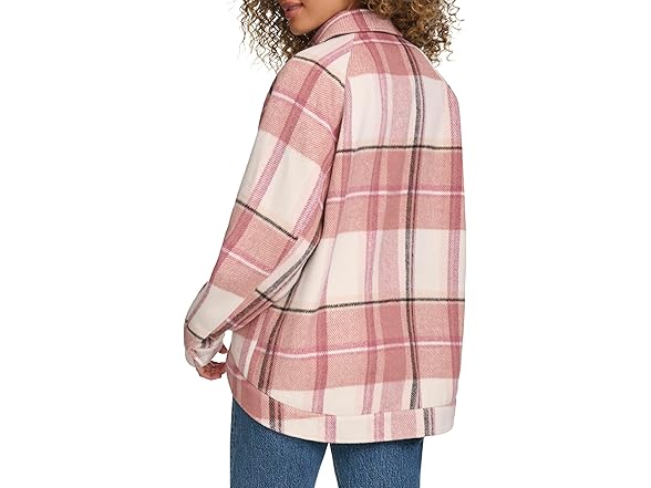 Levi's Women Zoe Relaxed Wool Shirt Jacket