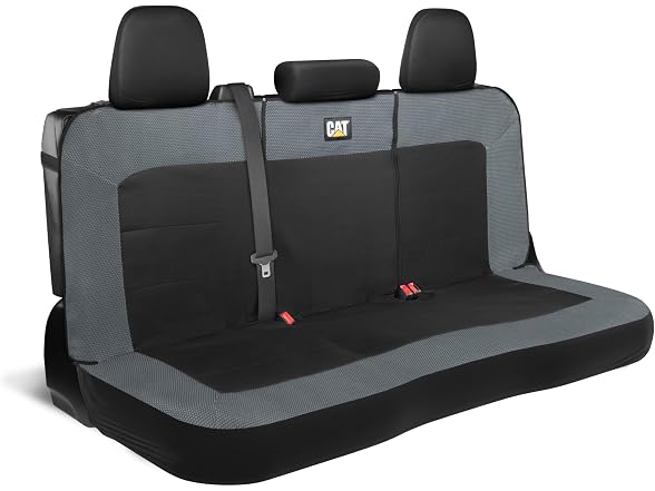 CAT MeshFlex Charcoal Rear Seat Cover