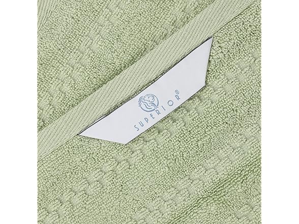 Superior 6PC Zuma Zero Twist Cotton Hand Towels