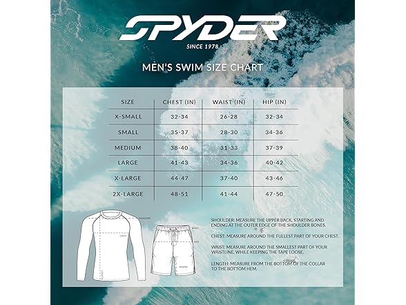 Spyder Men Short Sleeve Rashguard – Quick-dry Top