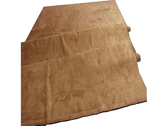 Mybecca Microsuede Suede Fabric Mocka/Dark Beige