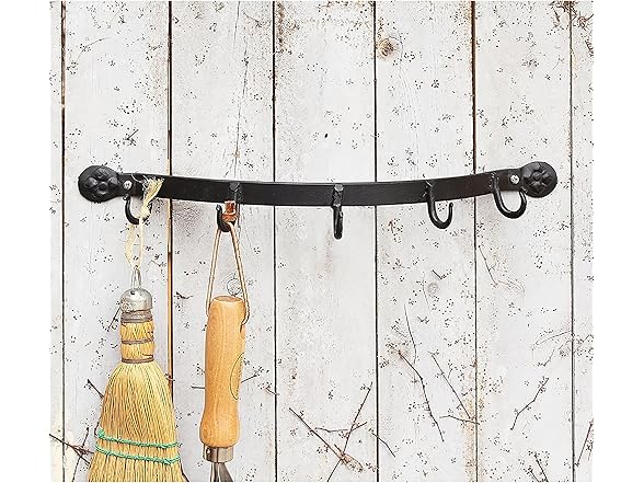 Minuteman International Garden Tool Bracket with 5 Hooks